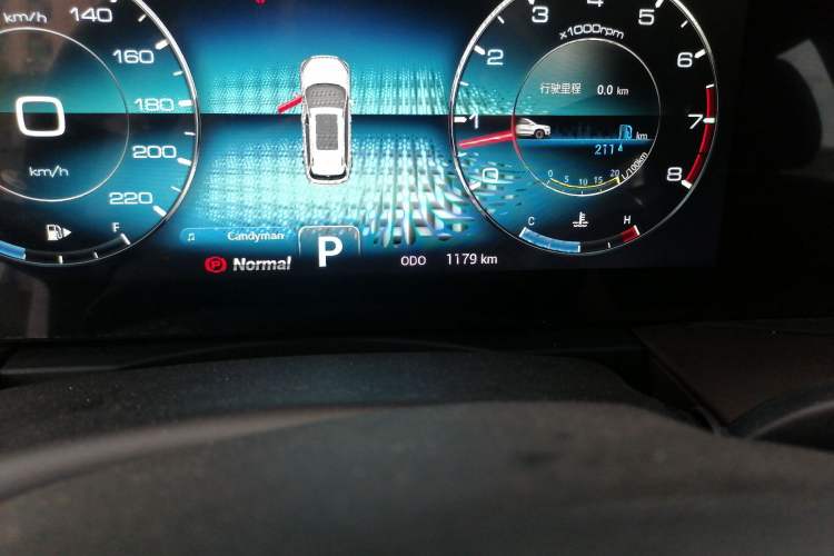 Used JETOUR X90 PLUS 2021 1.6TD DCT Villa 7-Seater Odometer Close Up