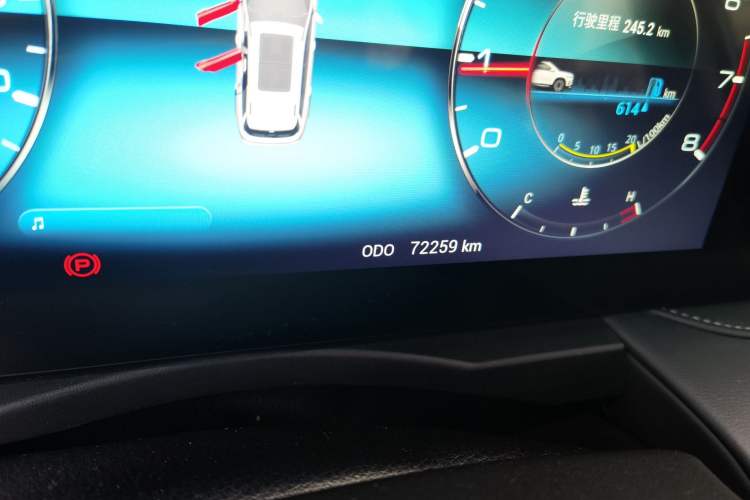 Used JETOUR X90 PLUS 2021 1.5T Manual "Yangfang" 5-Seater Odometer Close Up