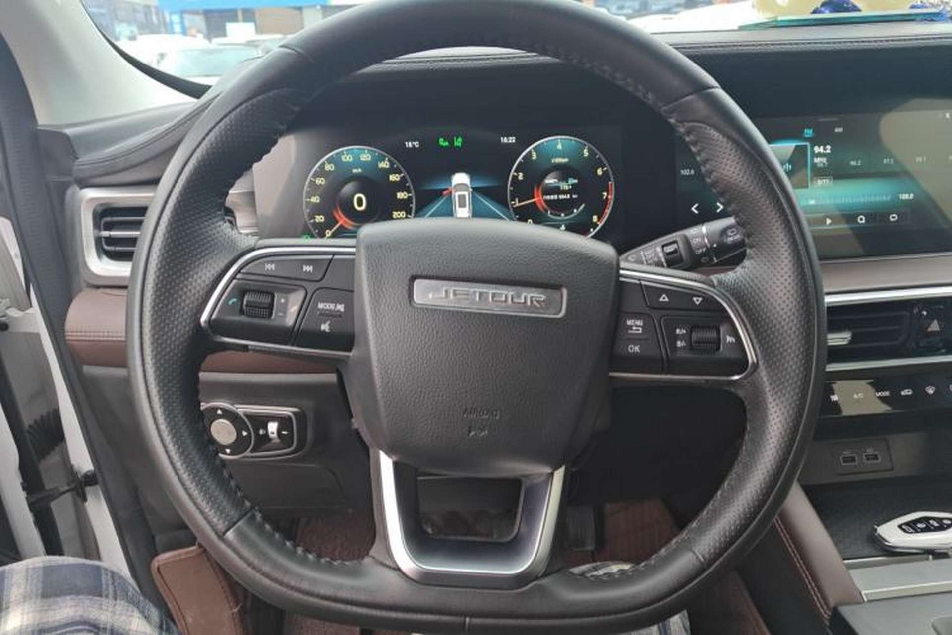 Used JETOUR X90 PLUS 2021 1.5T Manual Fudi 5-Seater Steering Wheel