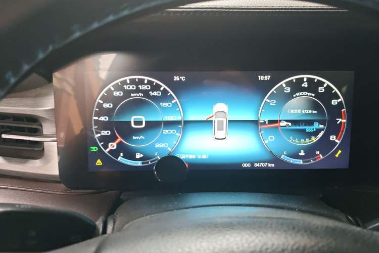 Used JETOUR X90 PLUS 2022 1.5T Manual Bieyuan 7-Seater Instrument Cluster