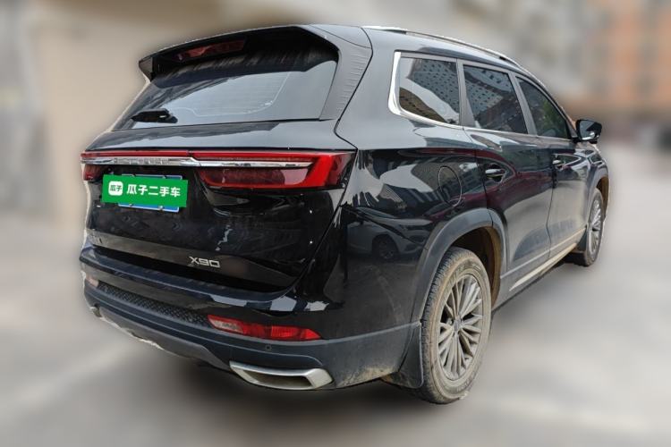Used JETOUR X90 PLUS 2022 1.5T Manual Bieyuan 7-Seater Rear Right 45 Deg