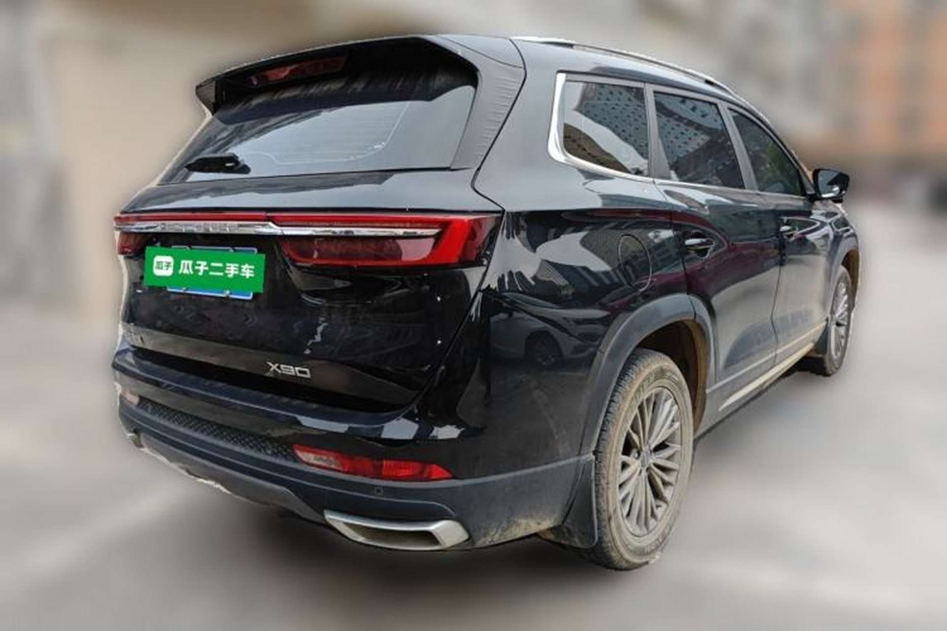 Used JETOUR X90 PLUS 2022 1.5T Manual Bieyuan 7-Seater Rear Right 45 Deg