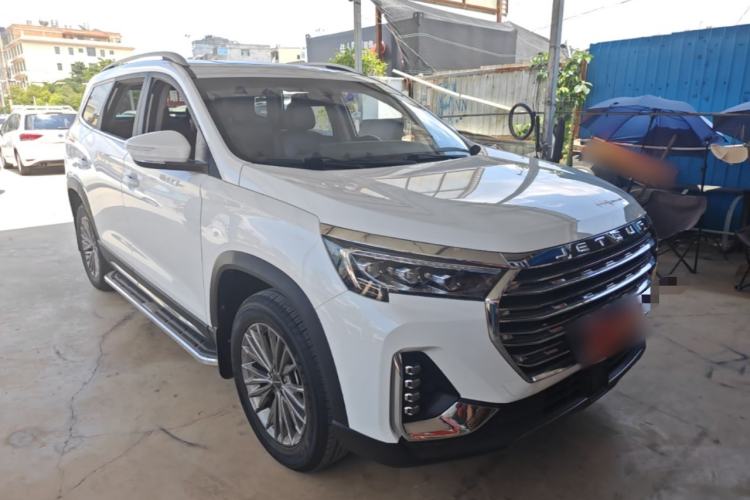 Used JETOUR X90 PLUS 2022 1.5T Manual Bieyuan 7-Seater Front Right 45 Deg