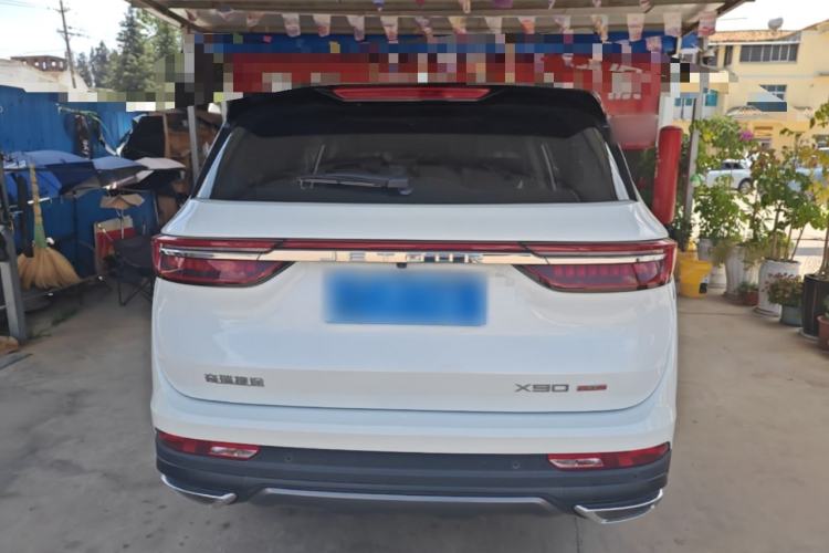 Used JETOUR X90 PLUS 2022 1.5T Manual Bieyuan 7-Seater Rear