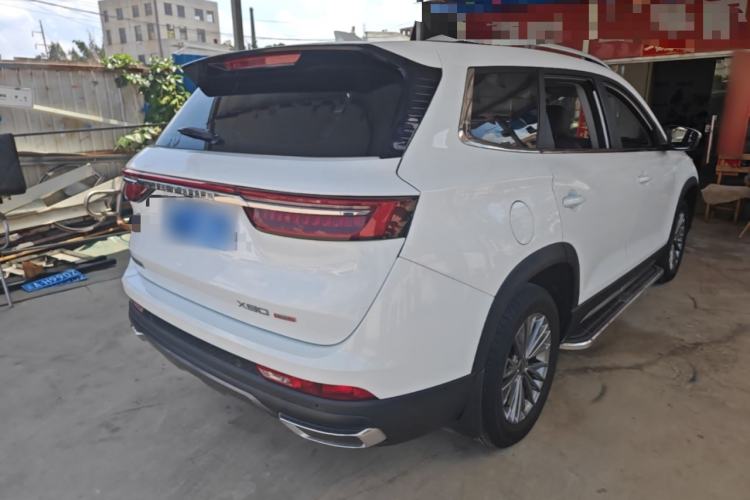 Used JETOUR X90 PLUS 2022 1.5T Manual Bieyuan 7-Seater Rear Right 45 Deg