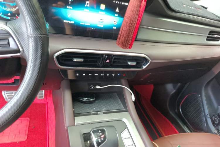 Used JETOUR X90 PLUS 2023 Facelift 1.6TD DCT Villa 7-Seater Audio And AC Panel