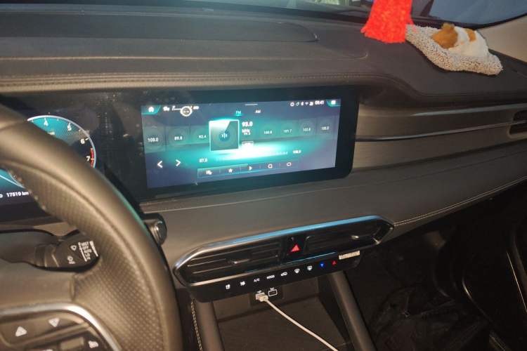 Used JETOUR X90 PLUS 2023 Facelift 1.6TD DCT Villa 7-Seater Audio And AC Panel