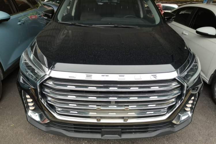 Used JETOUR X90 PLUS 2023 Revised Version 1.5T Manual Country House Style 5 Seats Front