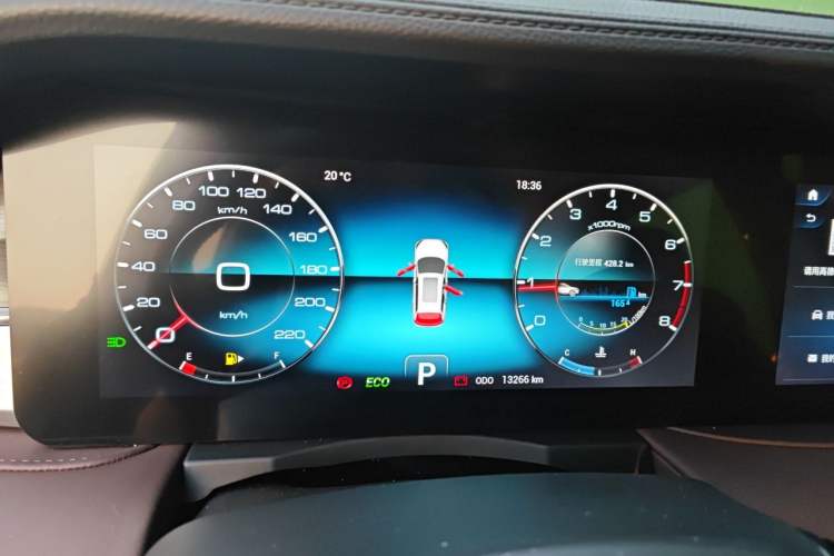 Used JETOUR X90 PLUS 2023 Facelift 1.6TD DCT Villa 7-Seater Instrument Cluster