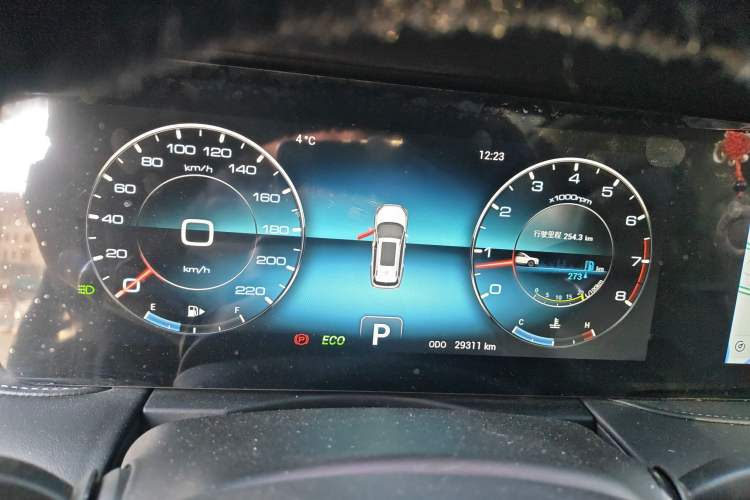 Used JETOUR X90 PLUS 2023 1.6TD DCT Villa 7-Seater Instrument Cluster
