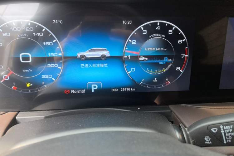 Used JETOUR X90 PLUS 2023 1.6TD DCT Flat-Platform + 5 Seats Instrument Cluster