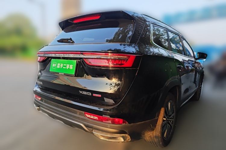 Used JETOUR X90 PLUS 2023 Facelift 1.6TD DCT Villa 7-Seater Rear Right 45 Deg