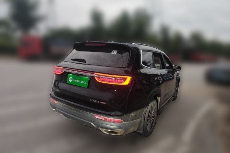 Used JETOUR X90 PLUS 2023 Facelift 1.6TD DCT Villa 7-Seater Rear Right 45 Deg