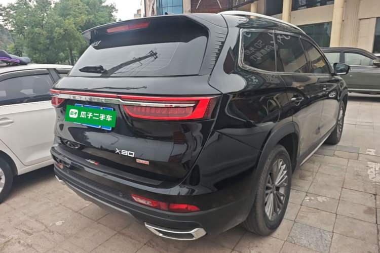Used JETOUR X90 PLUS 2023 1.5T Manual "Yangfang" 7-Seater Rear Right 45 Deg