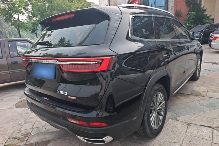 Used JETOUR X90 PLUS 2023 1.5T Manual "Yangfang" 7-Seater Rear Right 45 Deg