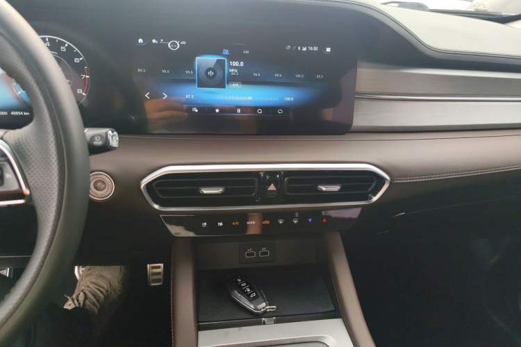 Used JETOUR X90 PLUS 2023 Facelift 1.6TD DCT Villa 7-Seater Audio And AC Panel