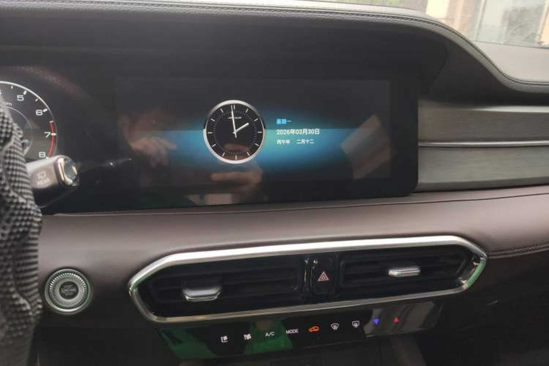 Used JETOUR X90 PLUS 2023 Facelift 1.6TD DCT Villa 5-Seater Audio And AC Panel