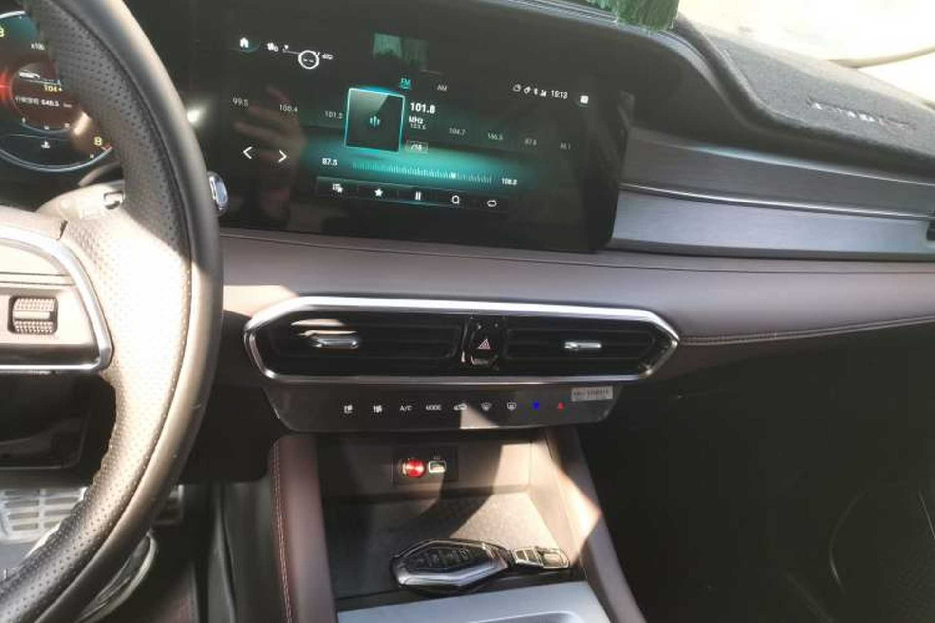 Used JETOUR X90 PLUS 2023 Facelift 1.6TD DCT Villa 7-Seater Audio And AC Panel
