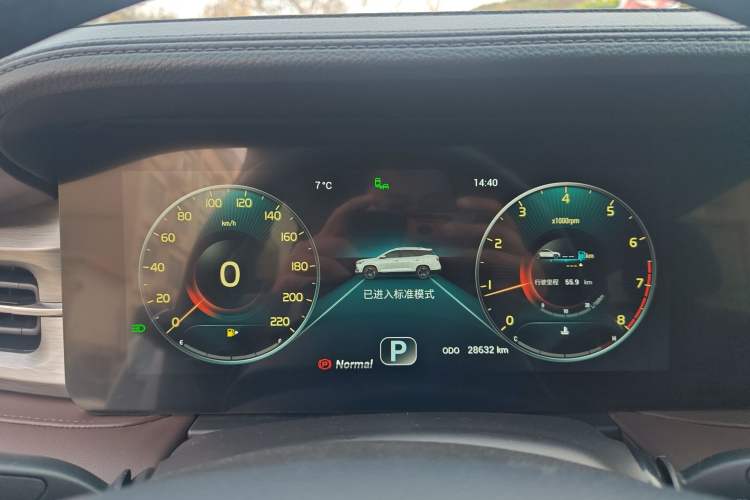 Used JETOUR X90 PLUS 2023 Facelift 1.6TD DCT Villa 5-Seater Instrument Cluster