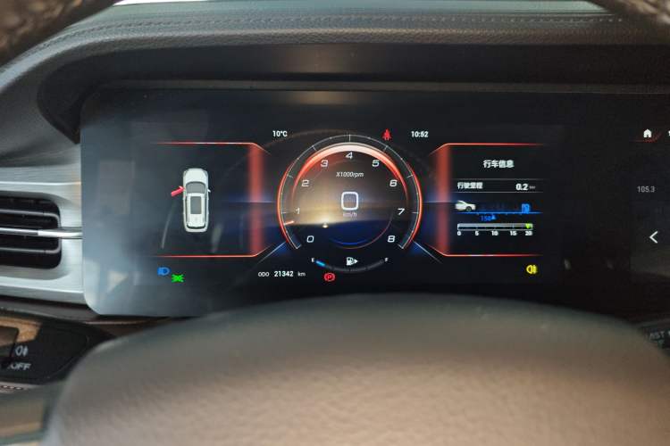 Used JETOUR X90 PLUS 2023 1.5T Manual Biyuan 5-Seater Instrument Cluster