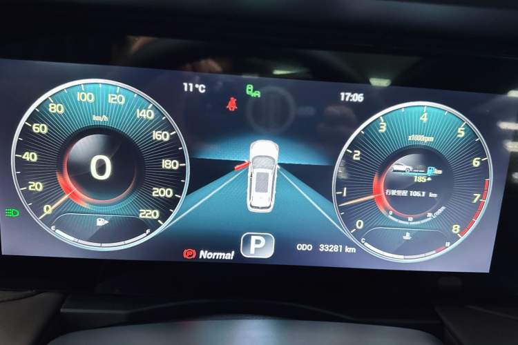 Used JETOUR X90 PLUS 2023 Facelift 1.6TD DCT Villa 7-Seater Odometer Close Up
