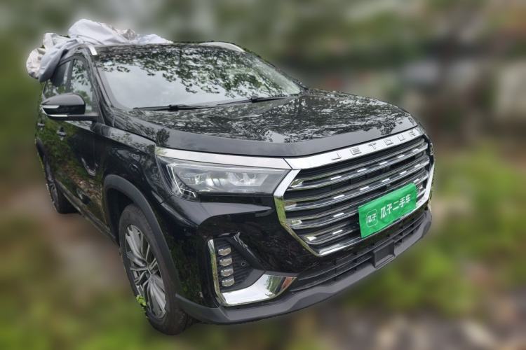 Used JETOUR X90 PLUS 2024 1.6TD DCT Z-Enjoy Edition 7-Seater Front Right 45 Deg