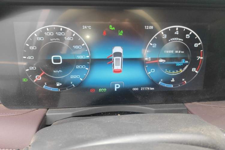 Used JETOUR X90 PLUS 2024 1.6TD DCT Villa 5-Seater Instrument Cluster