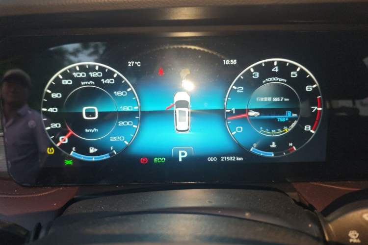 Used JETOUR X90 PLUS 2024 1.6TD DCT Villa PRO 7-Seater Instrument Cluster