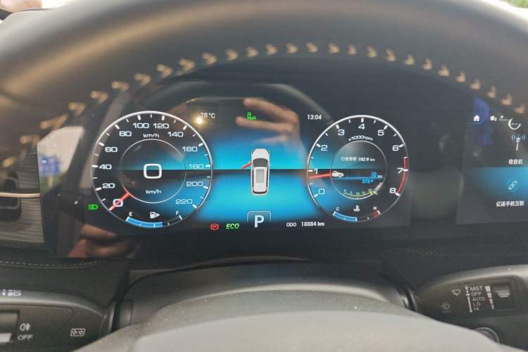 Used JETOUR X90 PLUS 2024 1.6TD DCT Villa 7-Seater Instrument Cluster