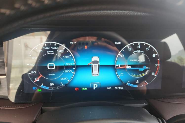 Used JETOUR X90 PLUS 2024 1.6TD DCT Family Fun Edition 7 Seats Instrument Cluster