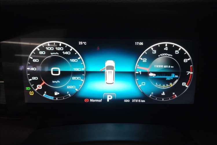 Used JETOUR X90 PLUS 2024 1.6TD DCT Villa PRO 7-Seater Instrument Cluster