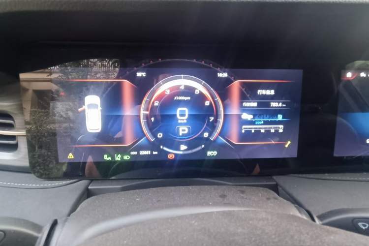 Used JETOUR X90 PLUS 2024 1.6TD DCT Villa 5-Seater Odometer Close Up