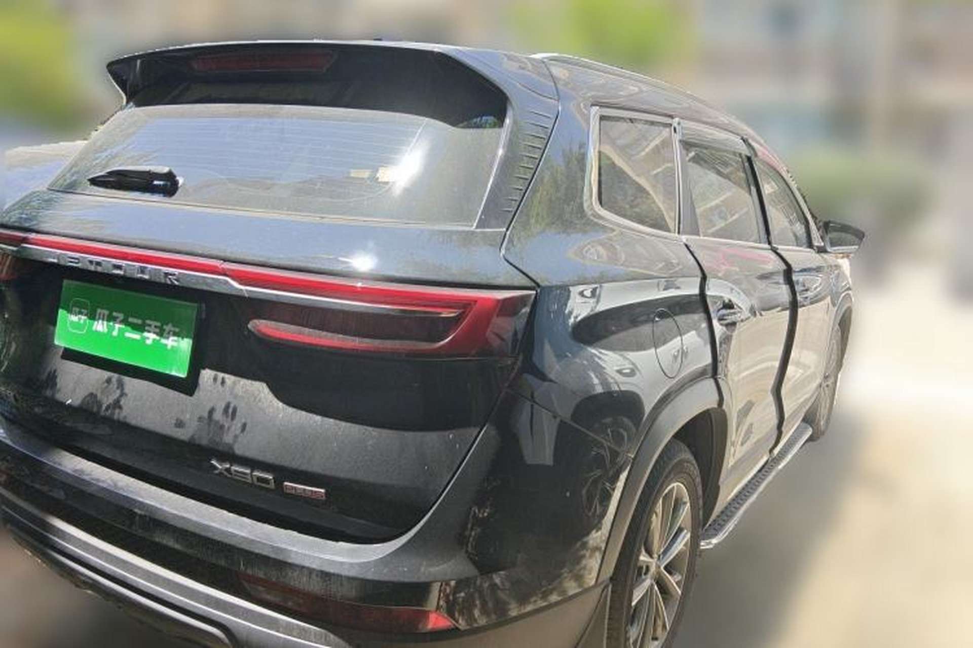 Used JETOUR X90 PLUS 2024 1.6TD Manual Yangfang PRO 7-Seater Rear Right 45 Deg