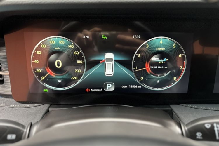 Used JETOUR X90 PLUS 2024 1.6TD DCT Villa 5-Seater Odometer Close Up