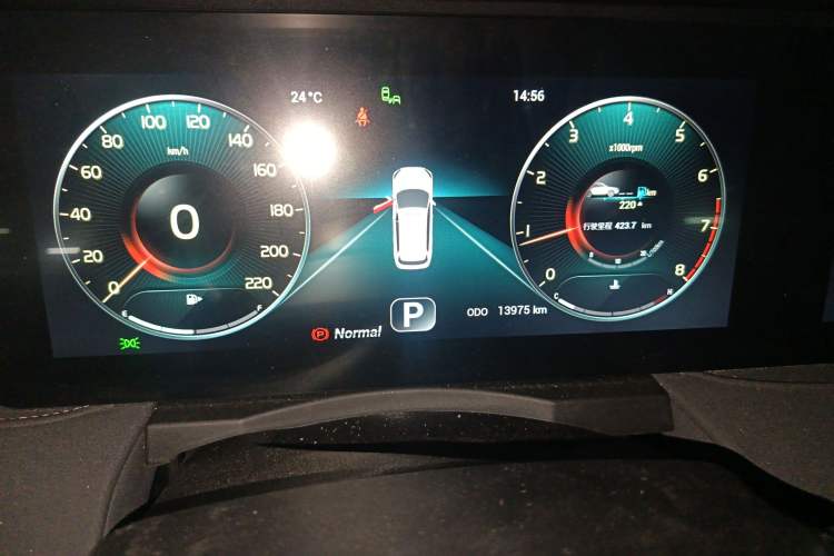 Used JETOUR X90 PLUS 2024 1.6TD DCT Villa PRO 5-Seater Instrument Cluster