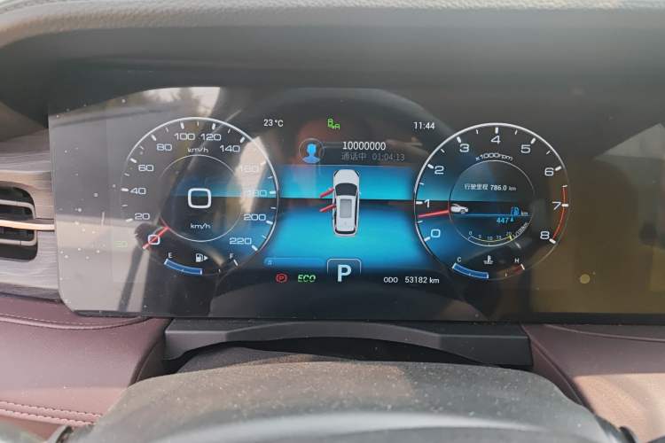 Used JETOUR X90 PLUS 2024 1.6TD DCT Villa PRO 5-Seater Instrument Cluster
