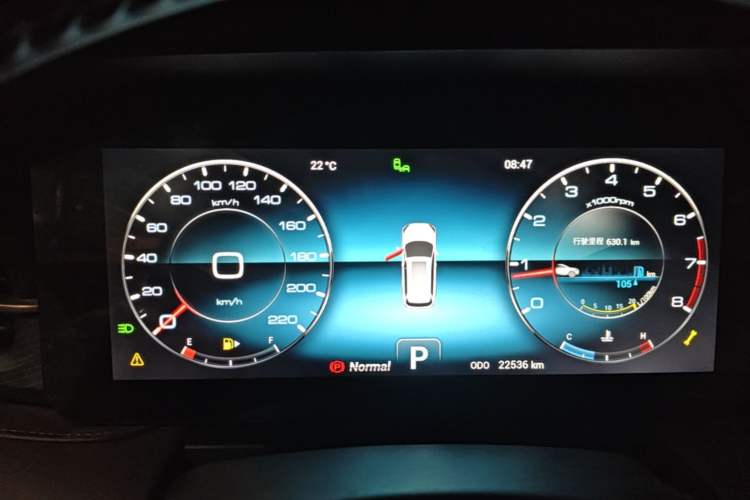 Used JETOUR X90 PLUS 2024 1.6TD DCT Villa 7-Seater Instrument Cluster
