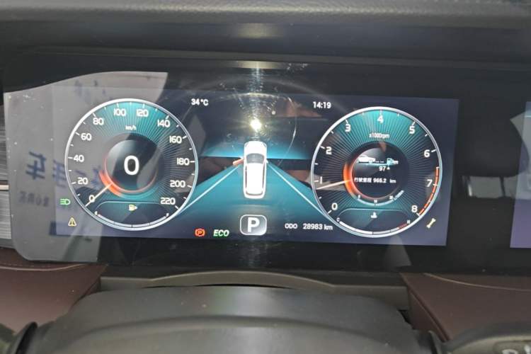 Used JETOUR X90 PLUS 2024 1.6TD DCT Family Fun Edition 7 Seats Instrument Cluster