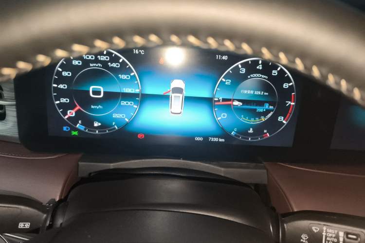 Used JETOUR X90 PLUS 2024 1.6TD Manual Yangfang PRO 7-Seater Instrument Cluster