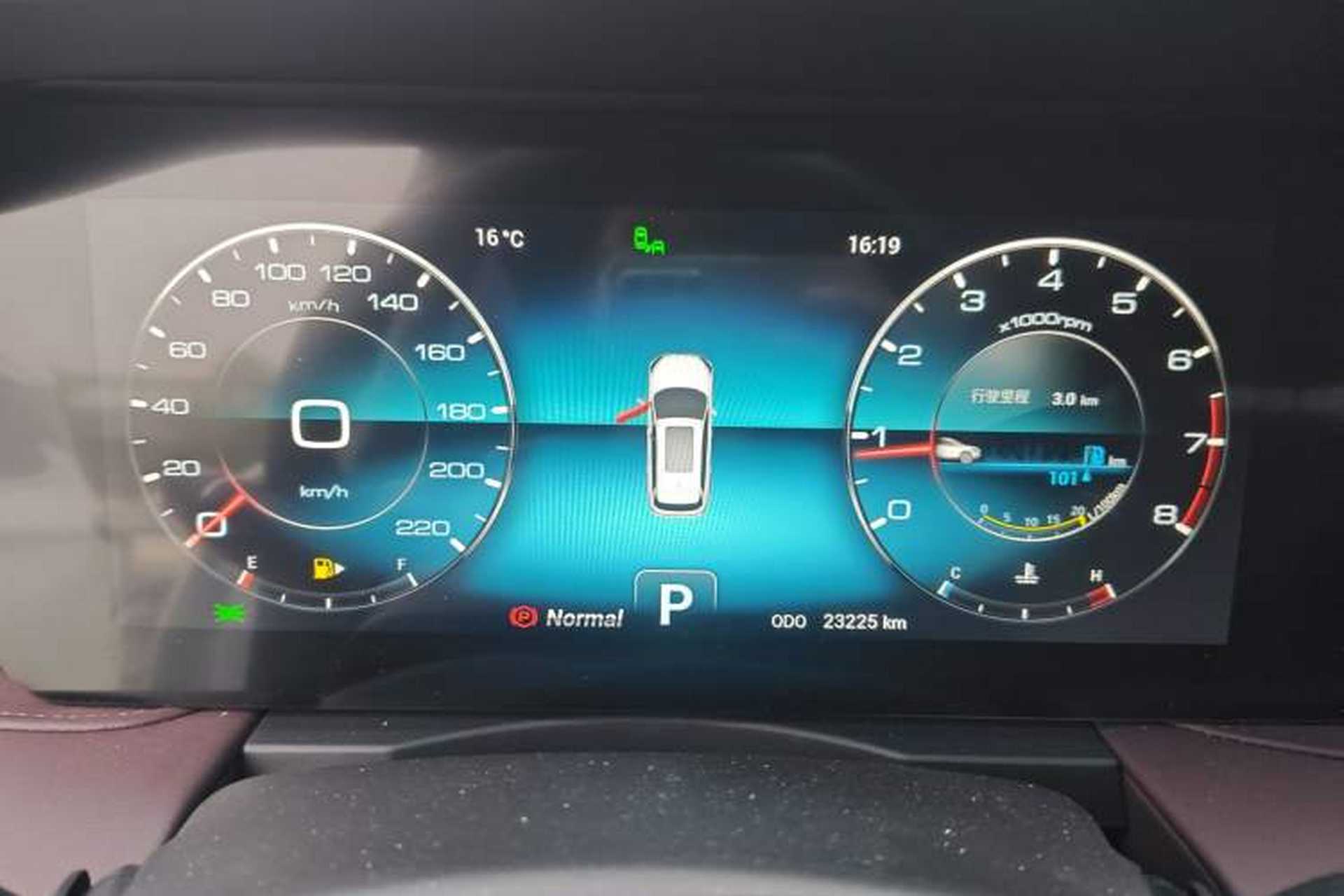 Used JETOUR X90 PLUS 2024 1.6TD DCT Villa 5-Seater Instrument Cluster