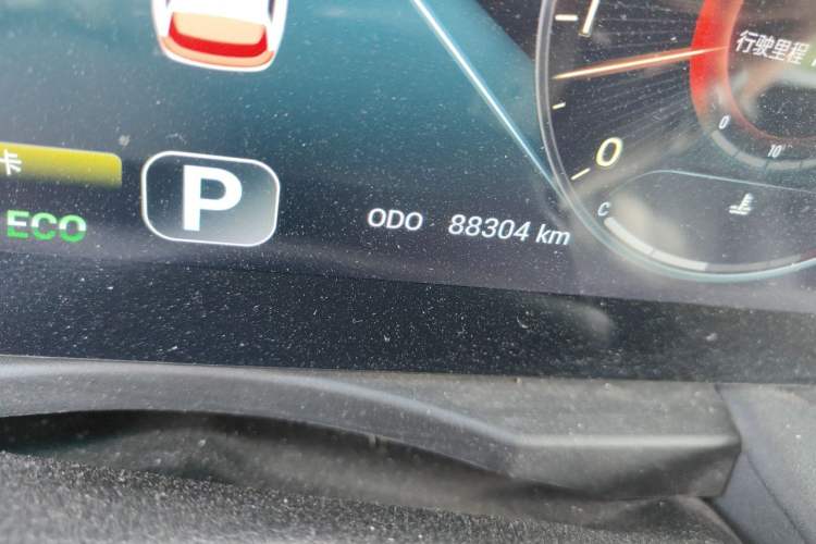 Used JETOUR X90 PLUS 2024 1.6TD DCT Villa PRO 7-Seater Odometer Close Up