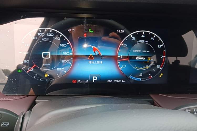 Used JETOUR X90 PLUS 2025 Beyond Edition 1.6TD DCT Villa 7 Seats Instrument Cluster