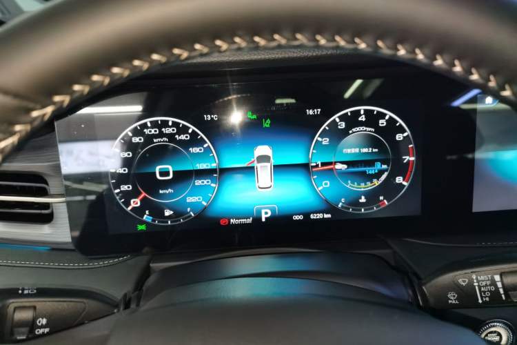 Used JETOUR X90 PLUS 2025 Beyond Edition 1.6TD DCT Villa PRO 5-Seater Instrument Cluster