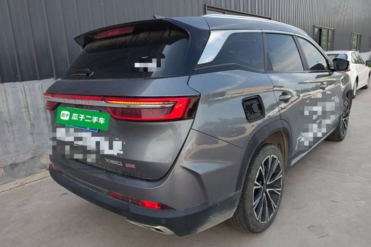 Used JETOUR X90 PRO 2024 2.0T DCT Prestige 7-Seater Rear Right 45 Deg