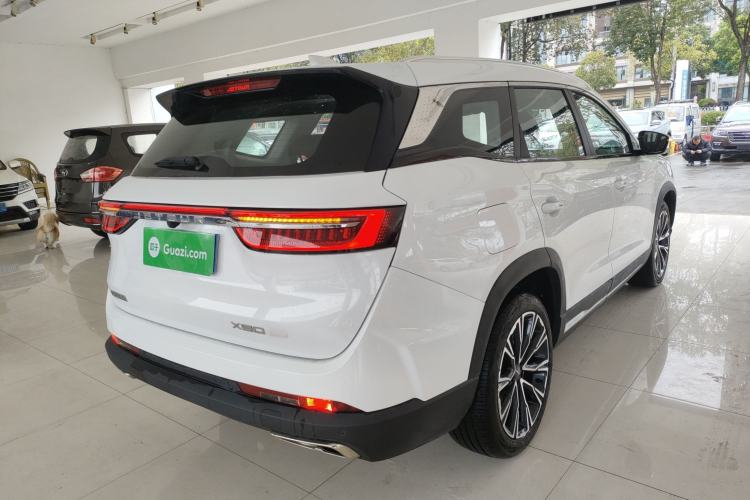 Used JETOUR X90 PRO 2024 2.0T DCT Prestige 7-Seater Rear Right 45 Deg