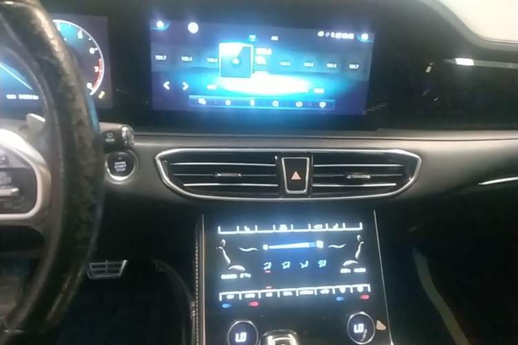 Used JETOUR X95 2020 1.6T DCT Exploration Pro Edition 5-seater Audio And AC Panel