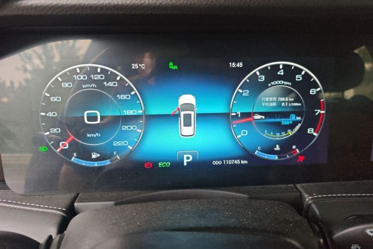 Used JETOUR X95 2020 1.6T DCT Exploration Pro Edition 5-seater Instrument Cluster