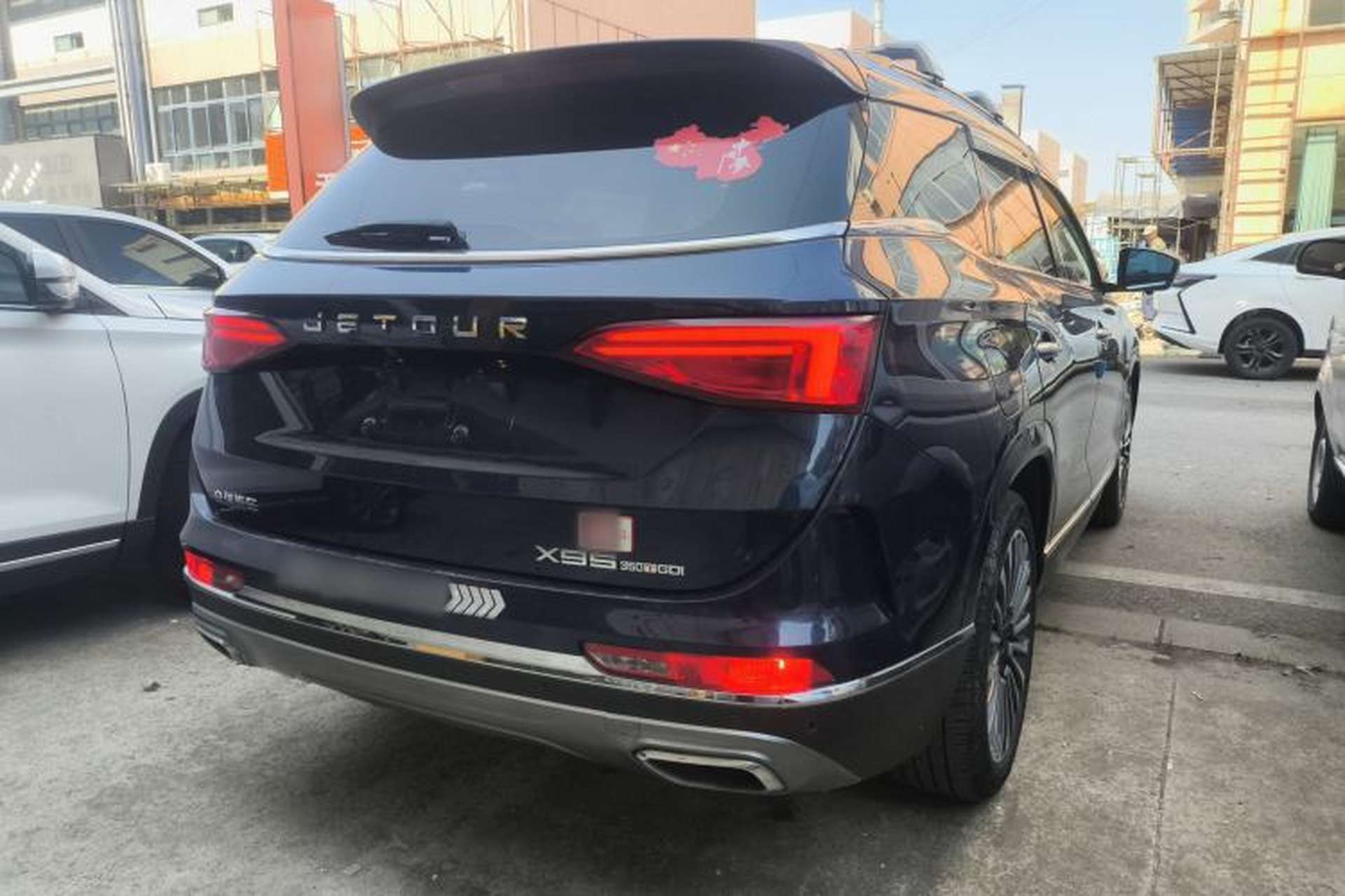 Used JETOUR X95 2020 1.6T DCT Exploration Pro Edition 6-seater Rear Right 45 Deg