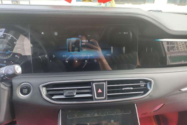 Used JETOUR X95 2020 1.6T DCT Discovery Pro Edition 6-Seater Audio And AC Panel