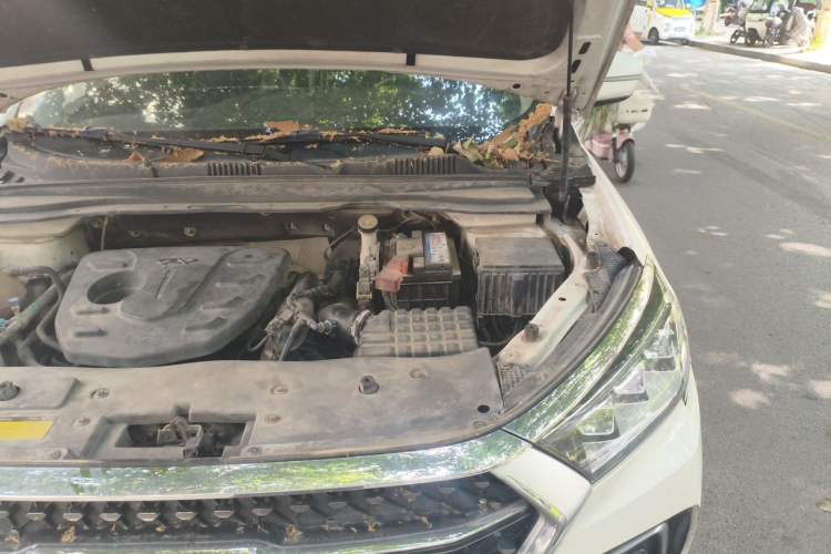 Used JETOUR X95 2020 1.5T Manual Free Edition 7-Seater Engine Bay Left